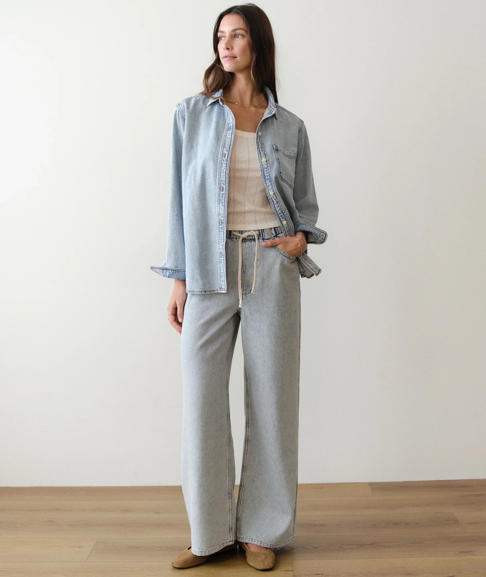 Marine Layer Ella Wide Leg Pant