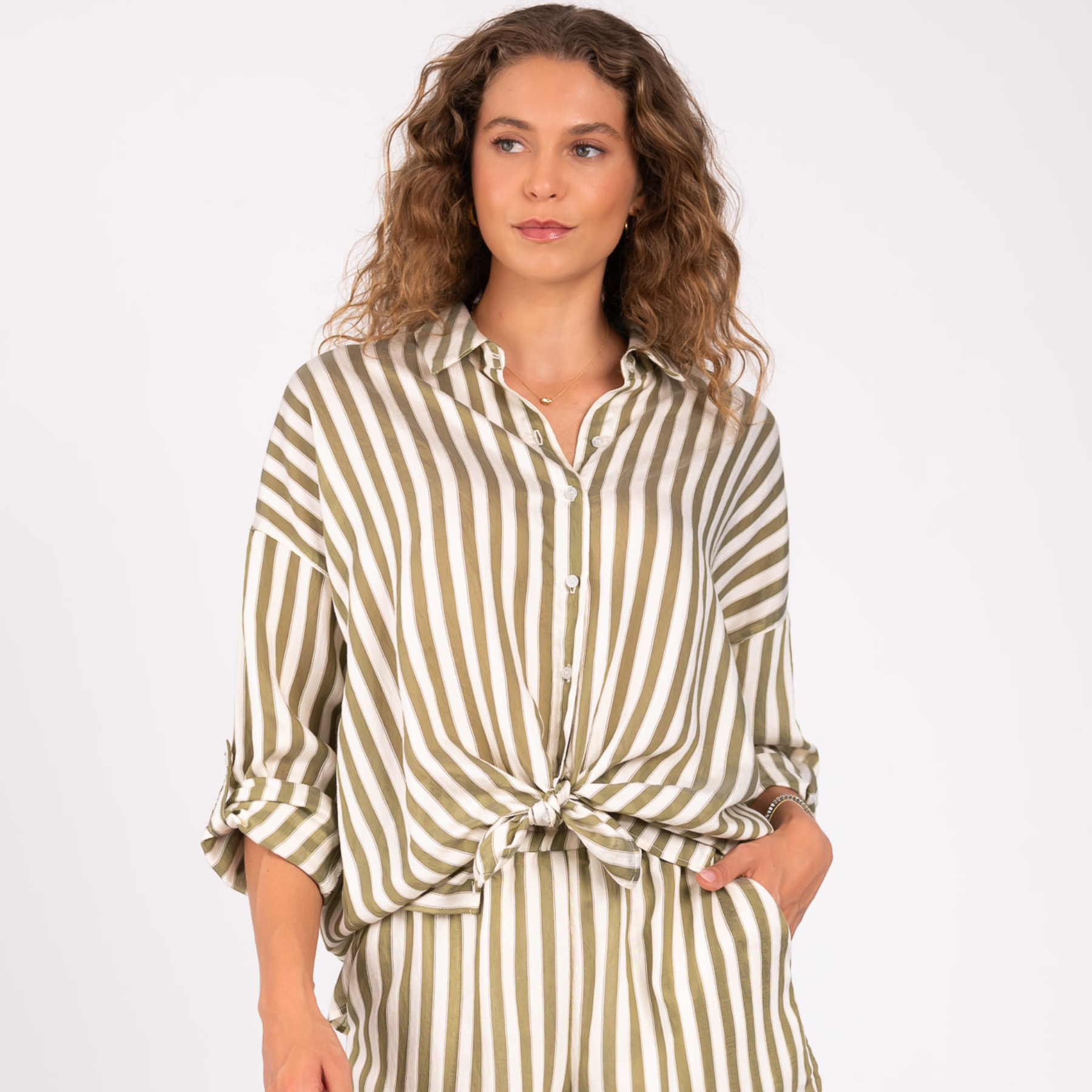 Lavender Brown Luciana Top