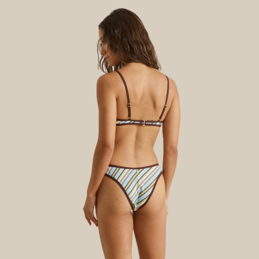 Rhythm Frankie Stripe Hi Cut Pant