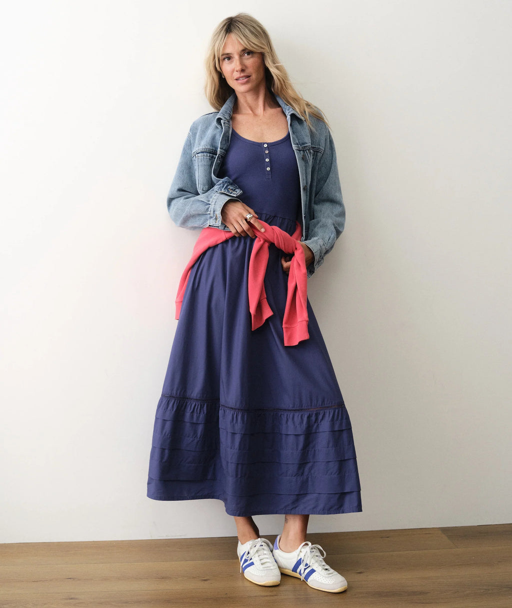 Marine Layer Lexi Rib Split Dress