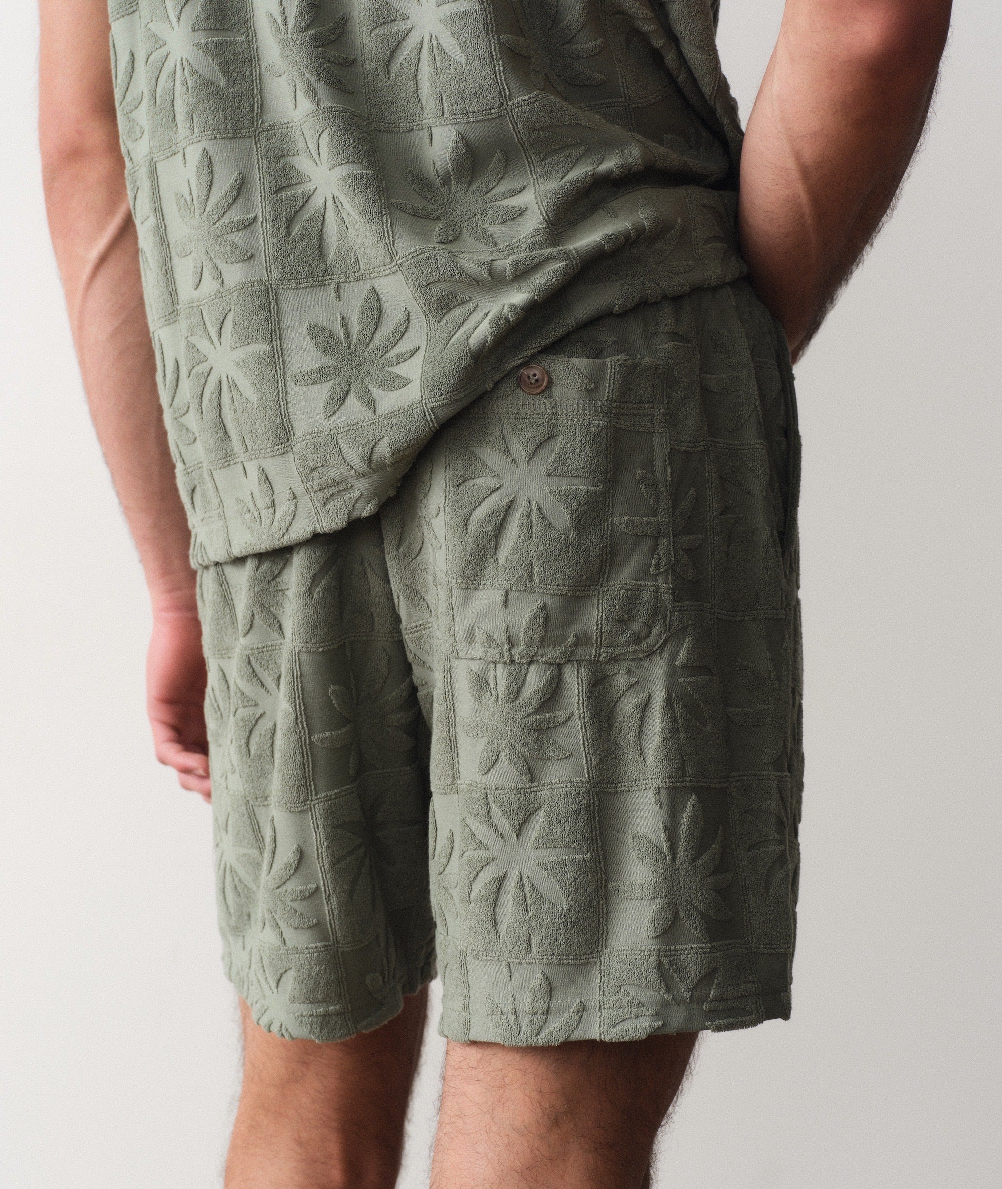 Marine Layer Rico Terry Short