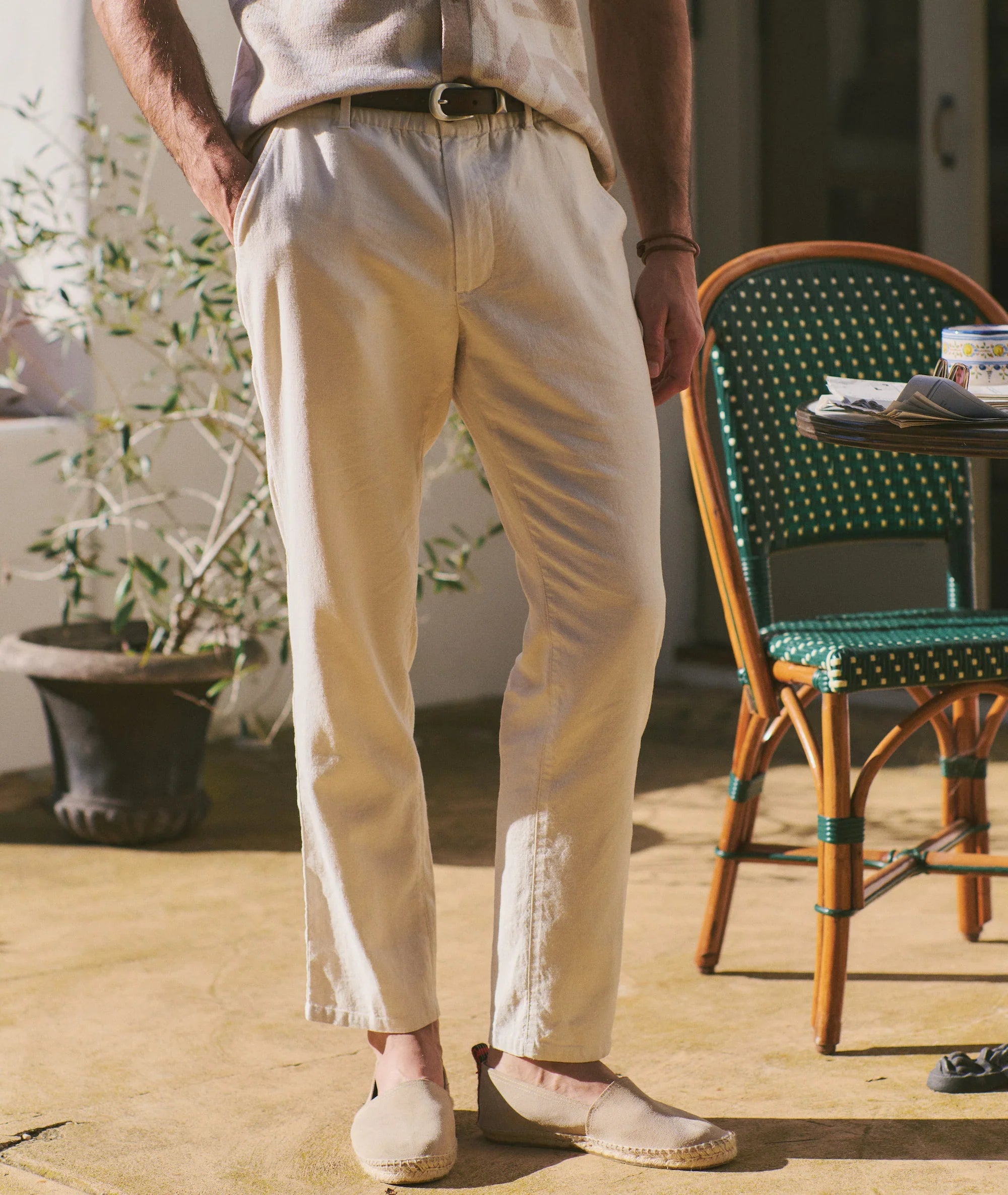 Marine Layer Saturday Hemp Chino