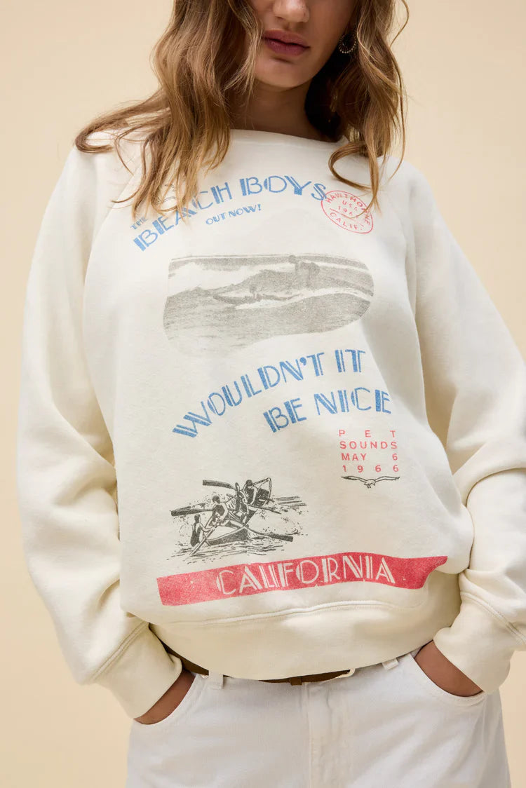 The Beach Boys Wouldn't It Be Nice Vintage Sweatshirt