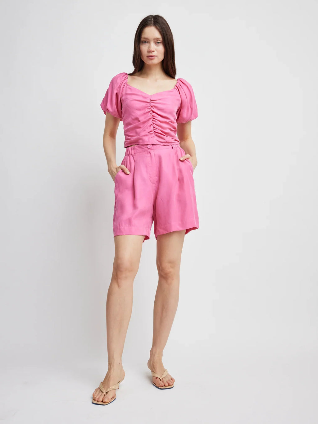 Gabriella Ruched Top