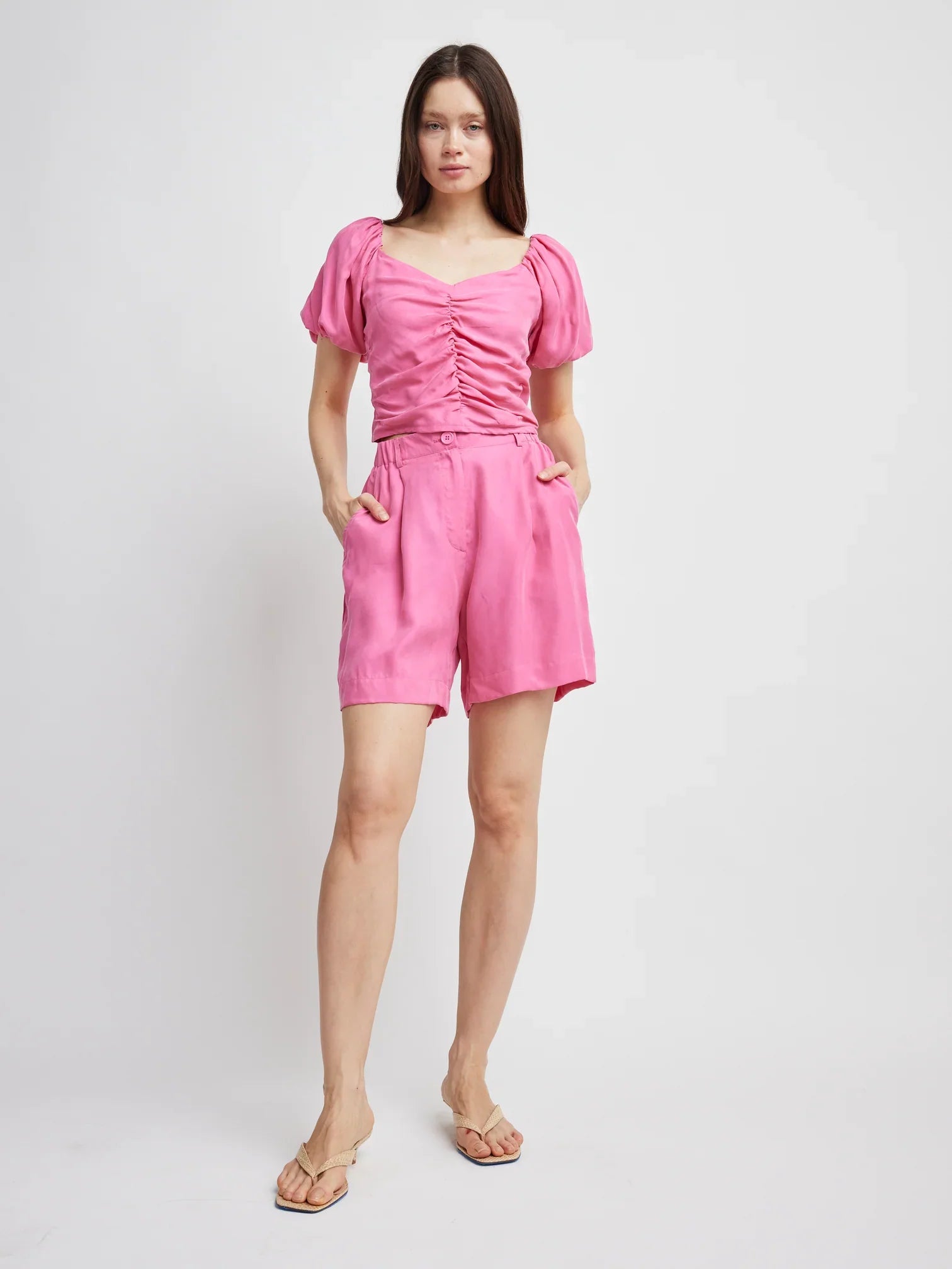 Gabriella Ruched Top
