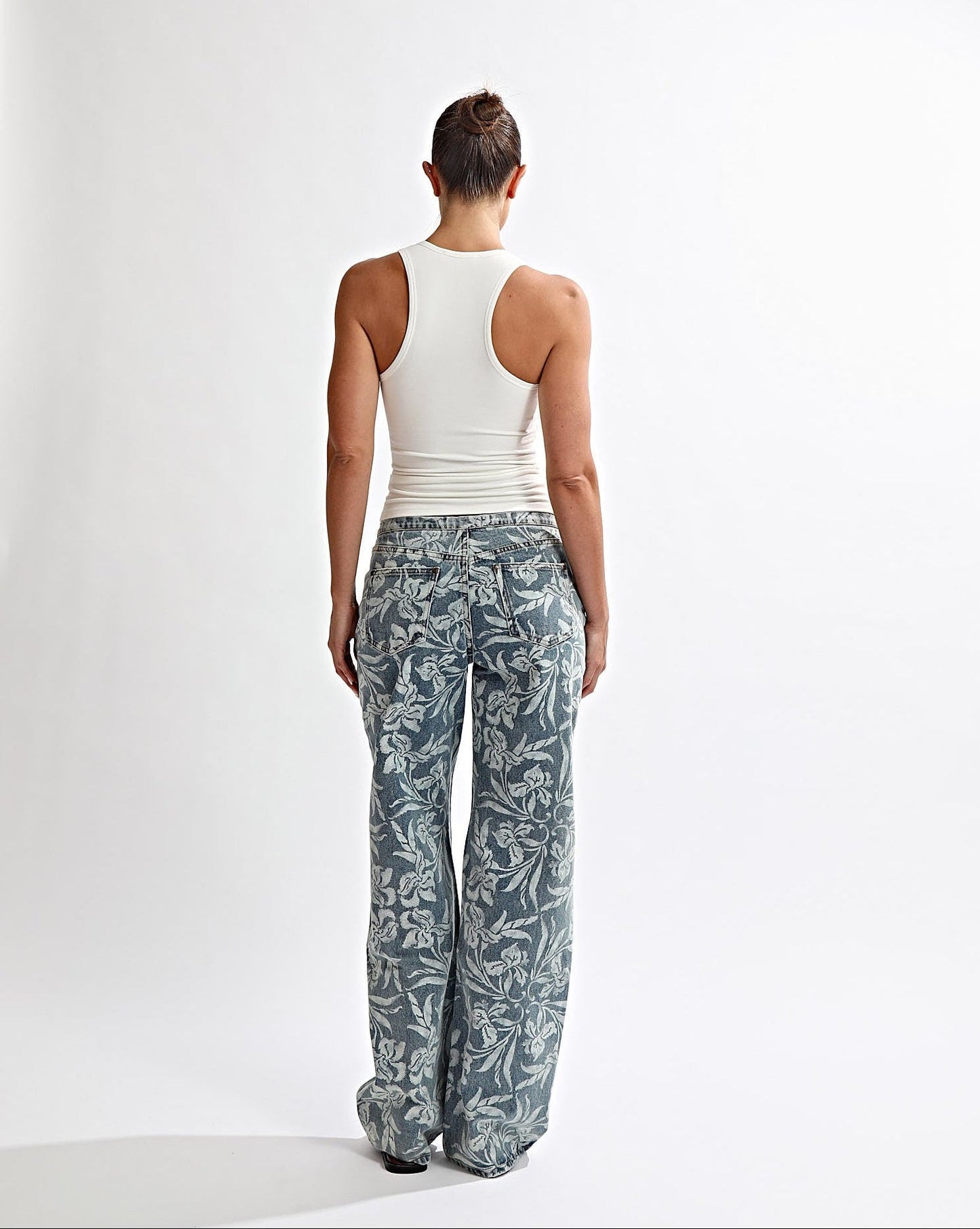 Ashton Jeans Blue Sol Cropped