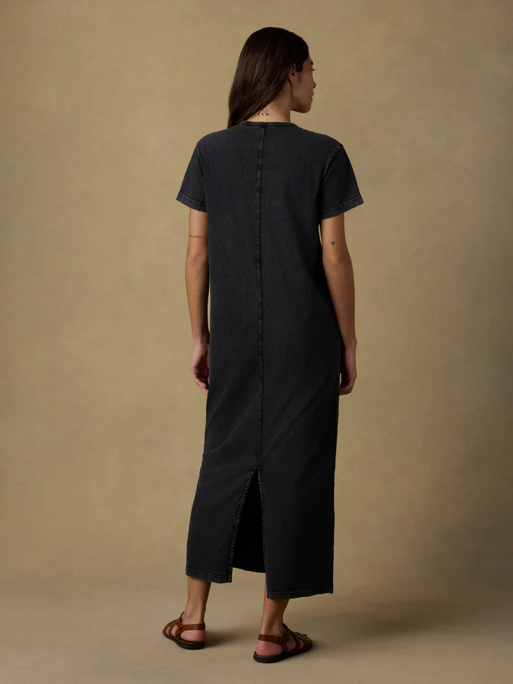 Faherty Recycled Cotton Jersey T Shirt Dress