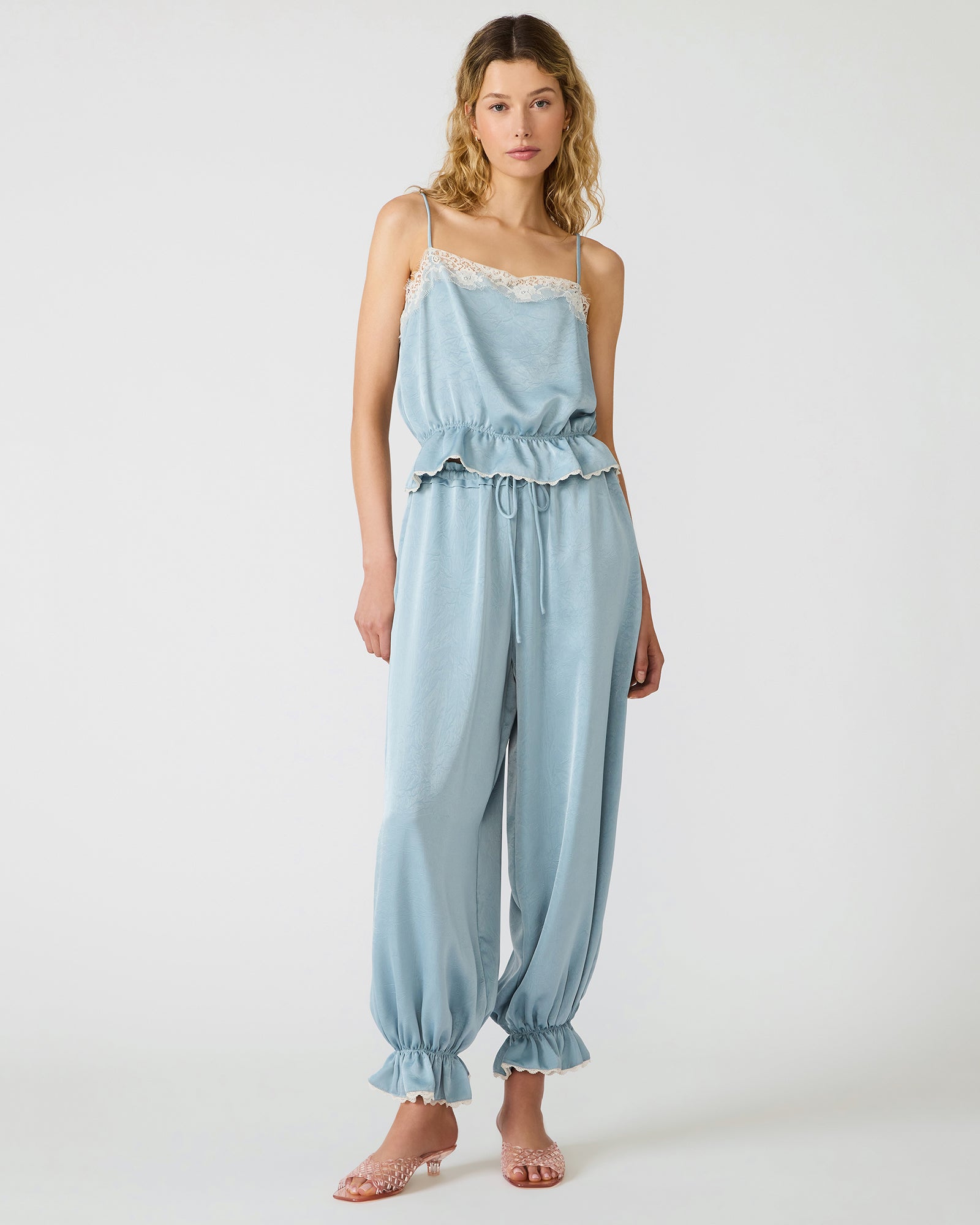 ROAN TOP DUSTY BLUE