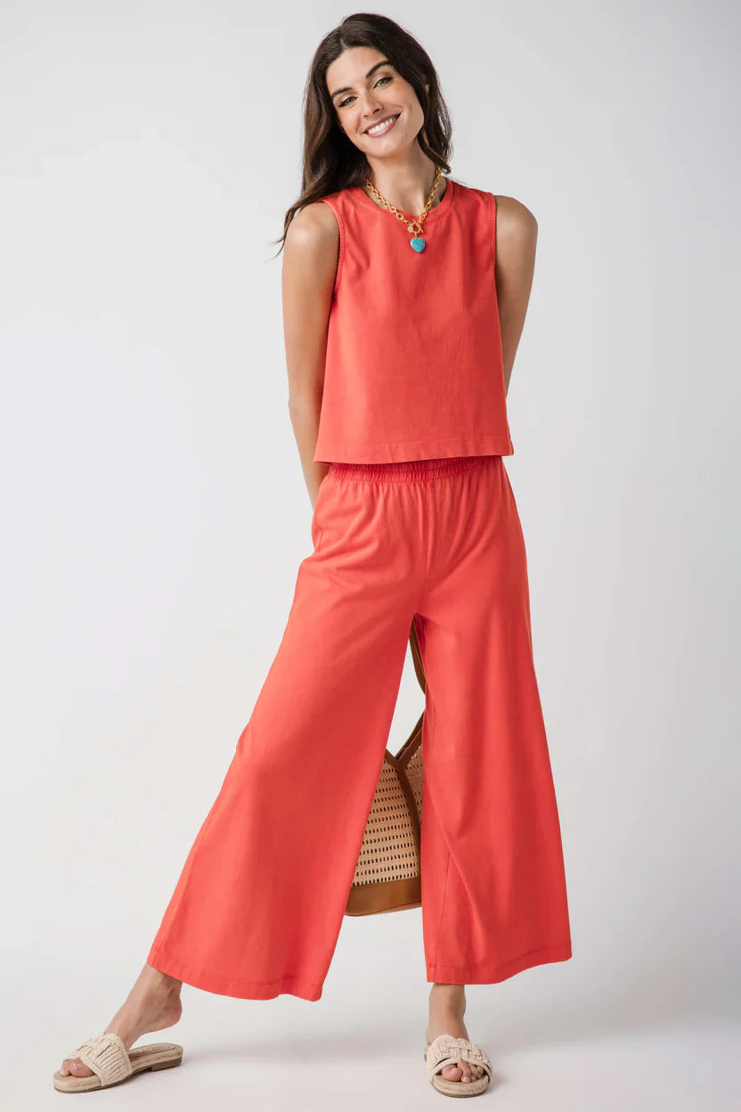 Scout Jersey Crop Flare Pant