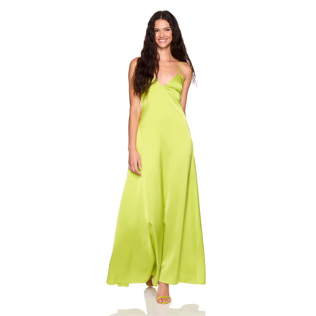Susana Monaco Satin Slip Dress