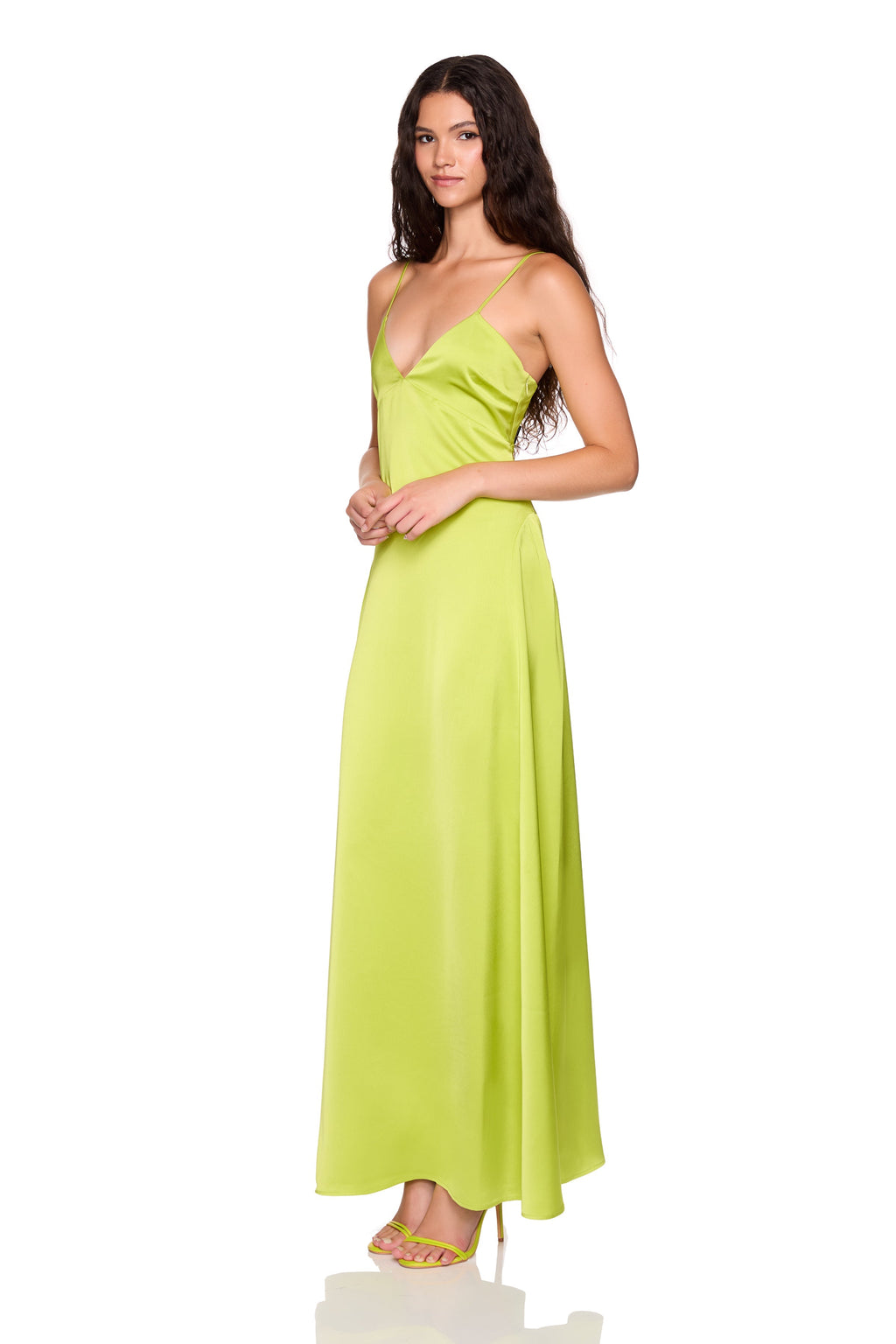 Susana Monaco Satin Slip Dress