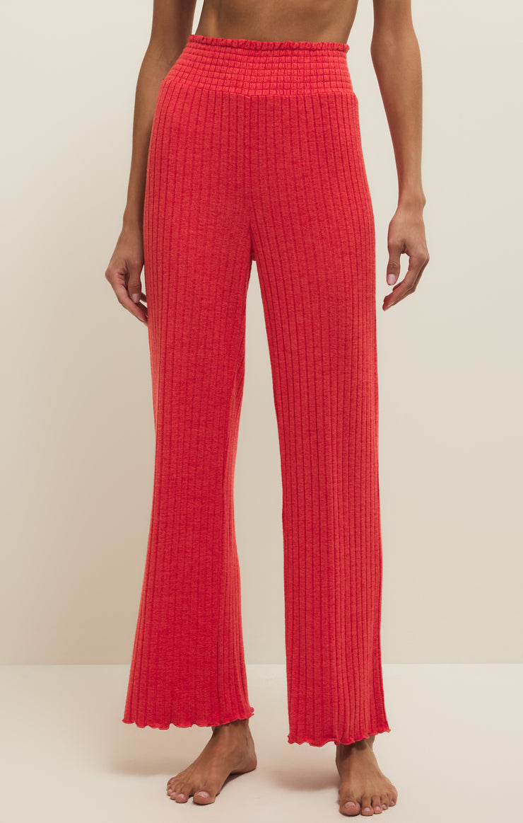 Dawn Smocked Rib Pant