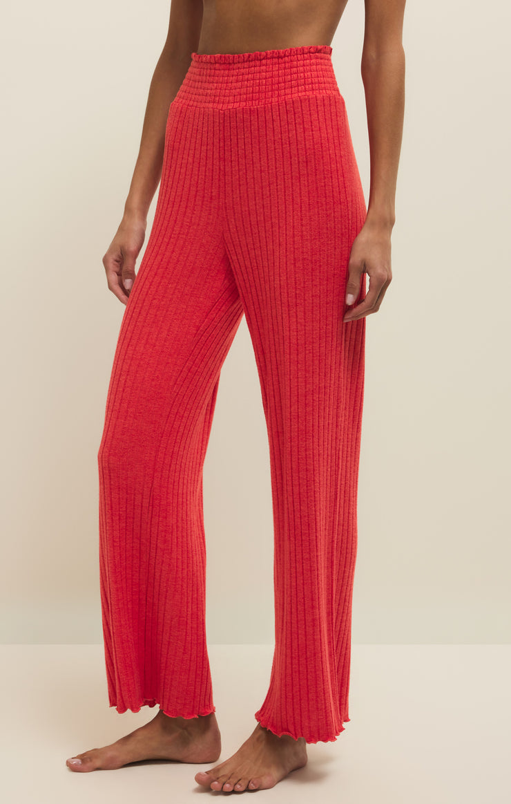 Dawn Smocked Rib Pant
