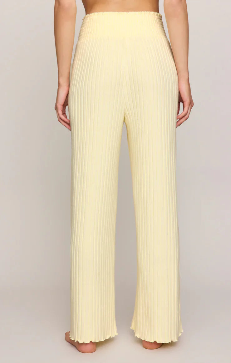 Dawn Smocked Rib Pant