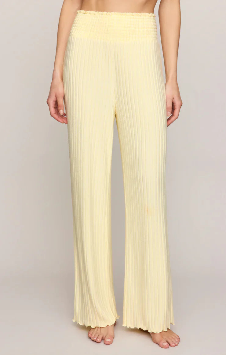 Dawn Smocked Rib Pant
