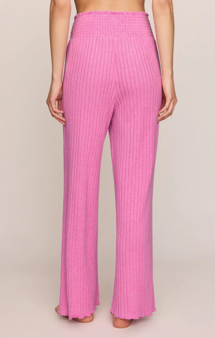 Dawn Smocked Rib Pant