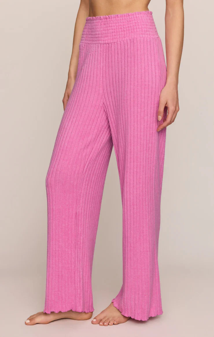 Dawn Smocked Rib Pant