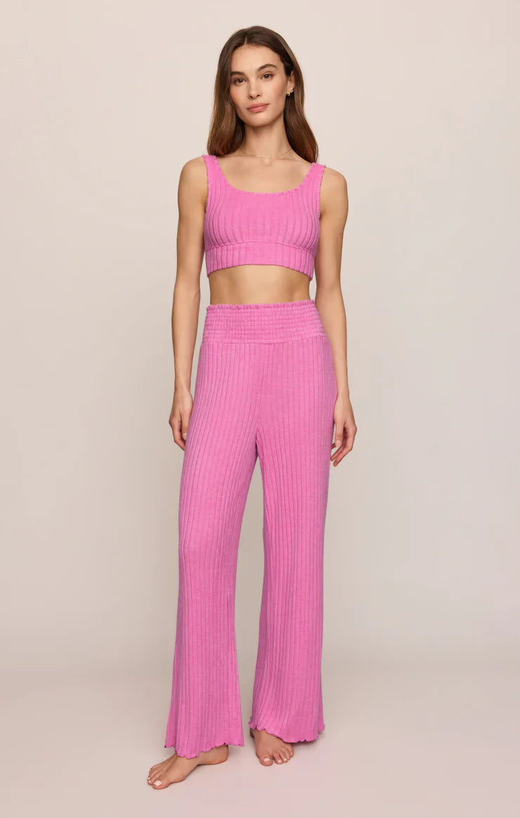 Dawn Smocked Rib Pant