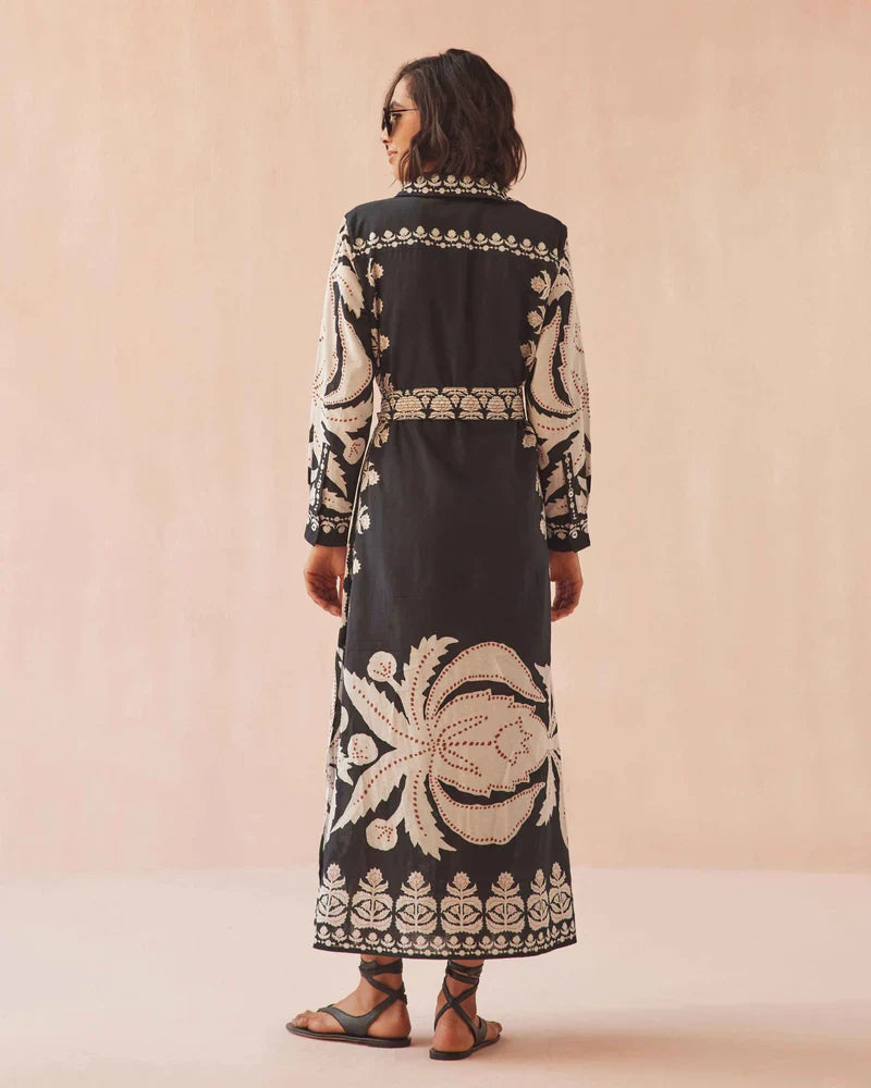 OMIKA Emma Shirt Dress Maxi