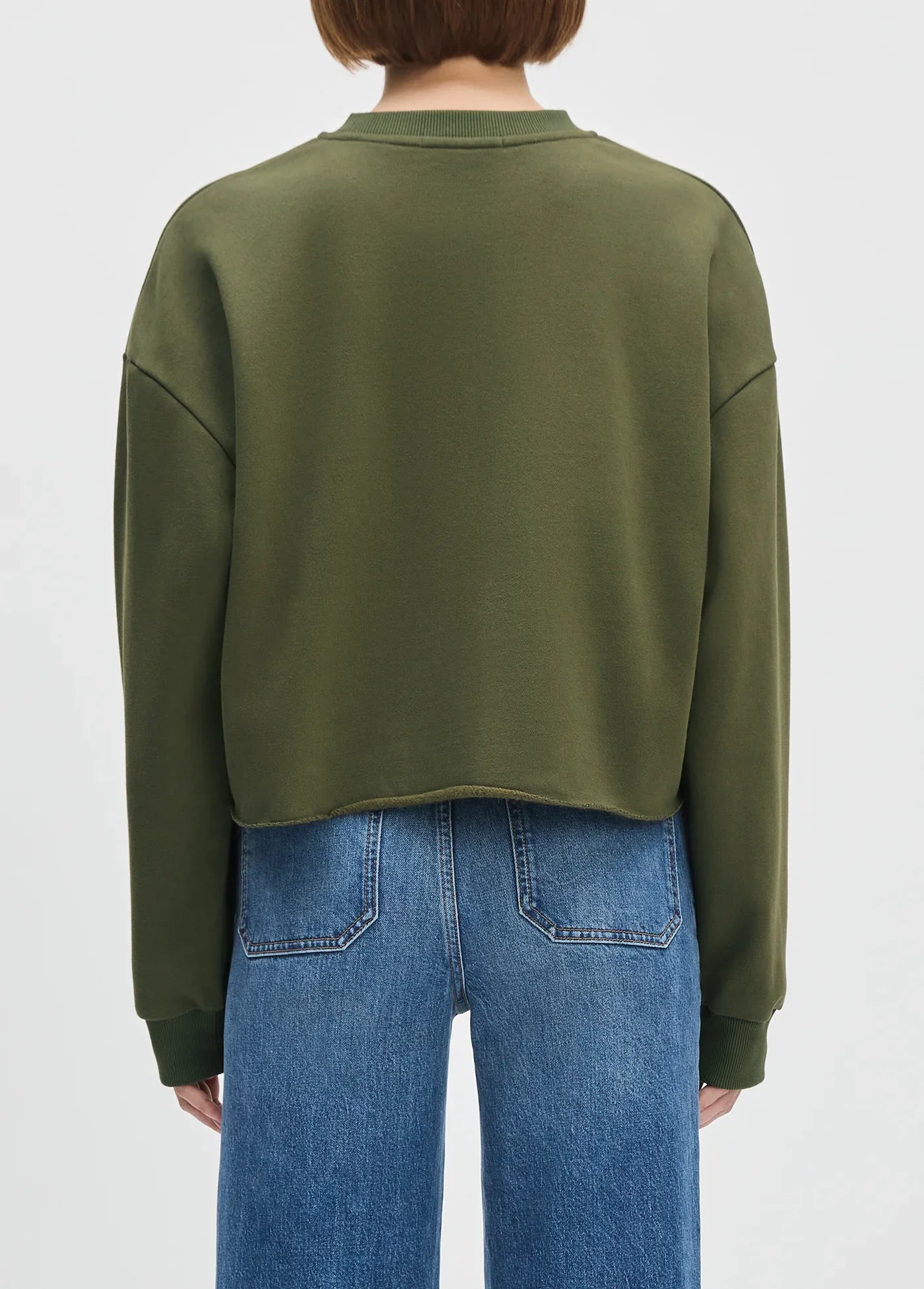 Favorite Daughter Cropped Collegiate Sweatshirt