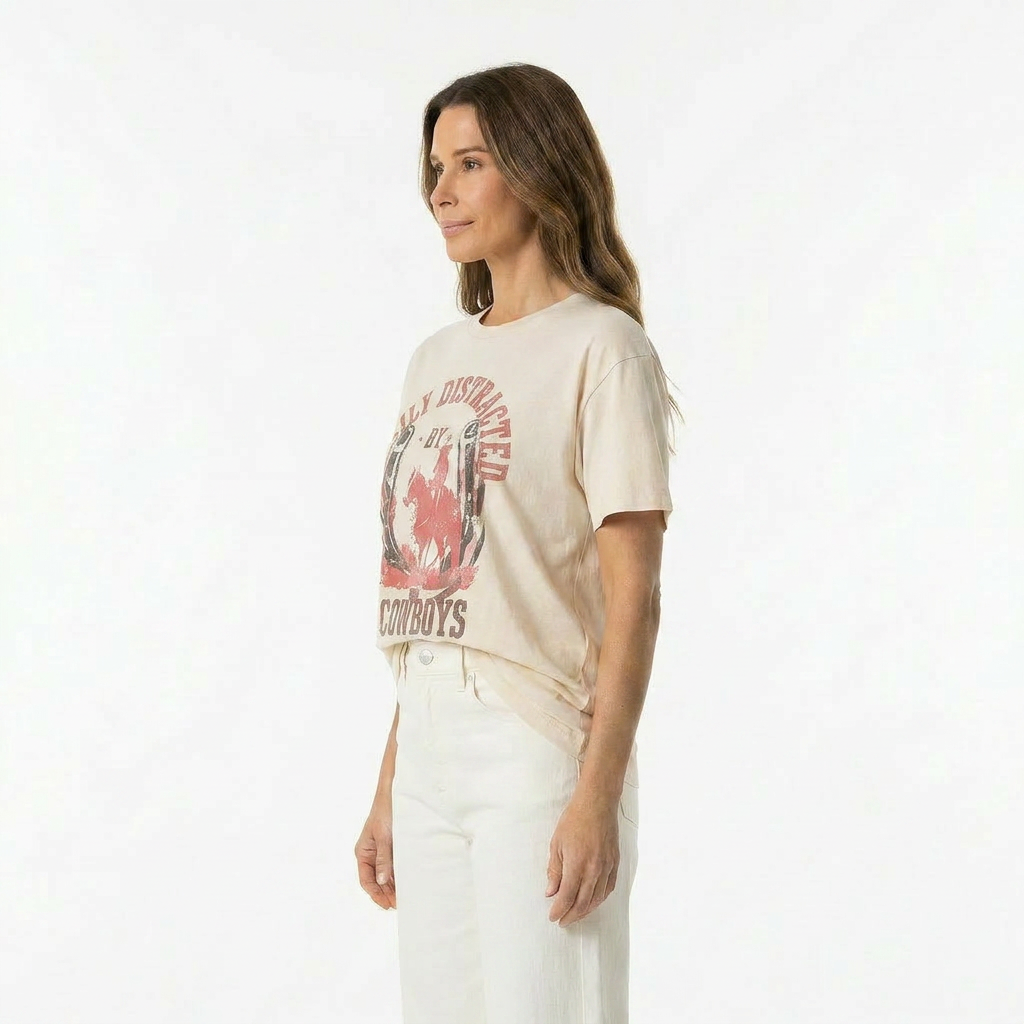 Easily Distracted Wide Boy Tee