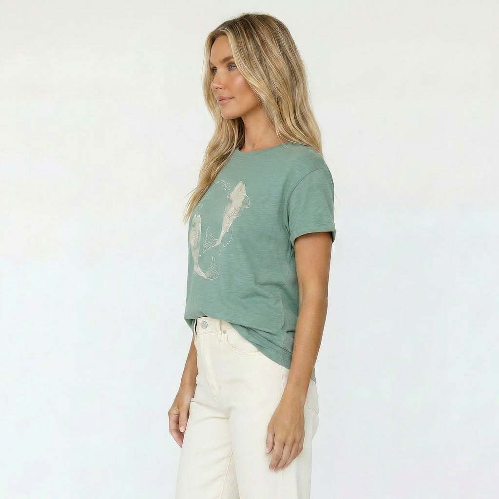 Oversized Hemp Graphic Tee