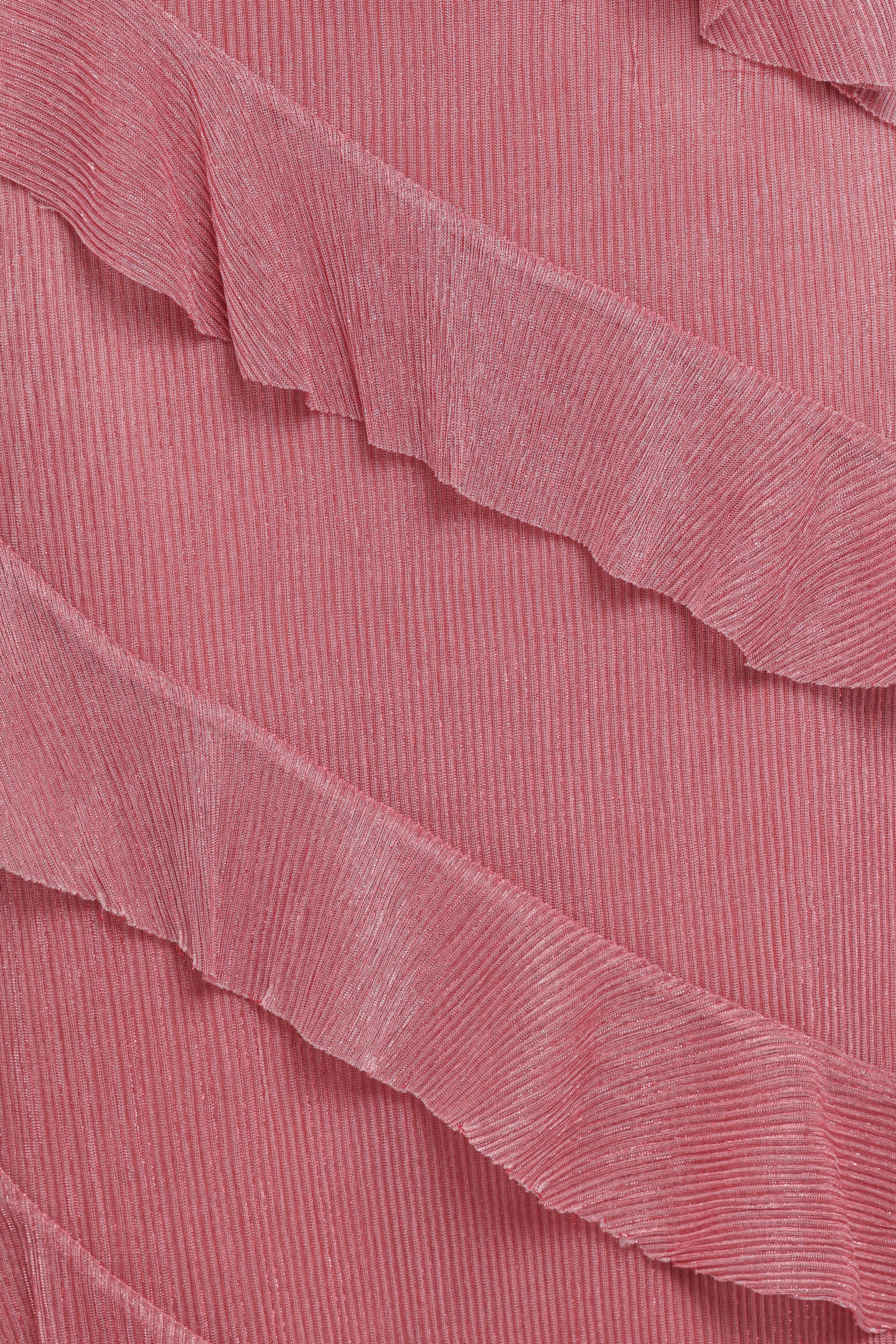 Ciao Ruffles Maxi Dress - Pink