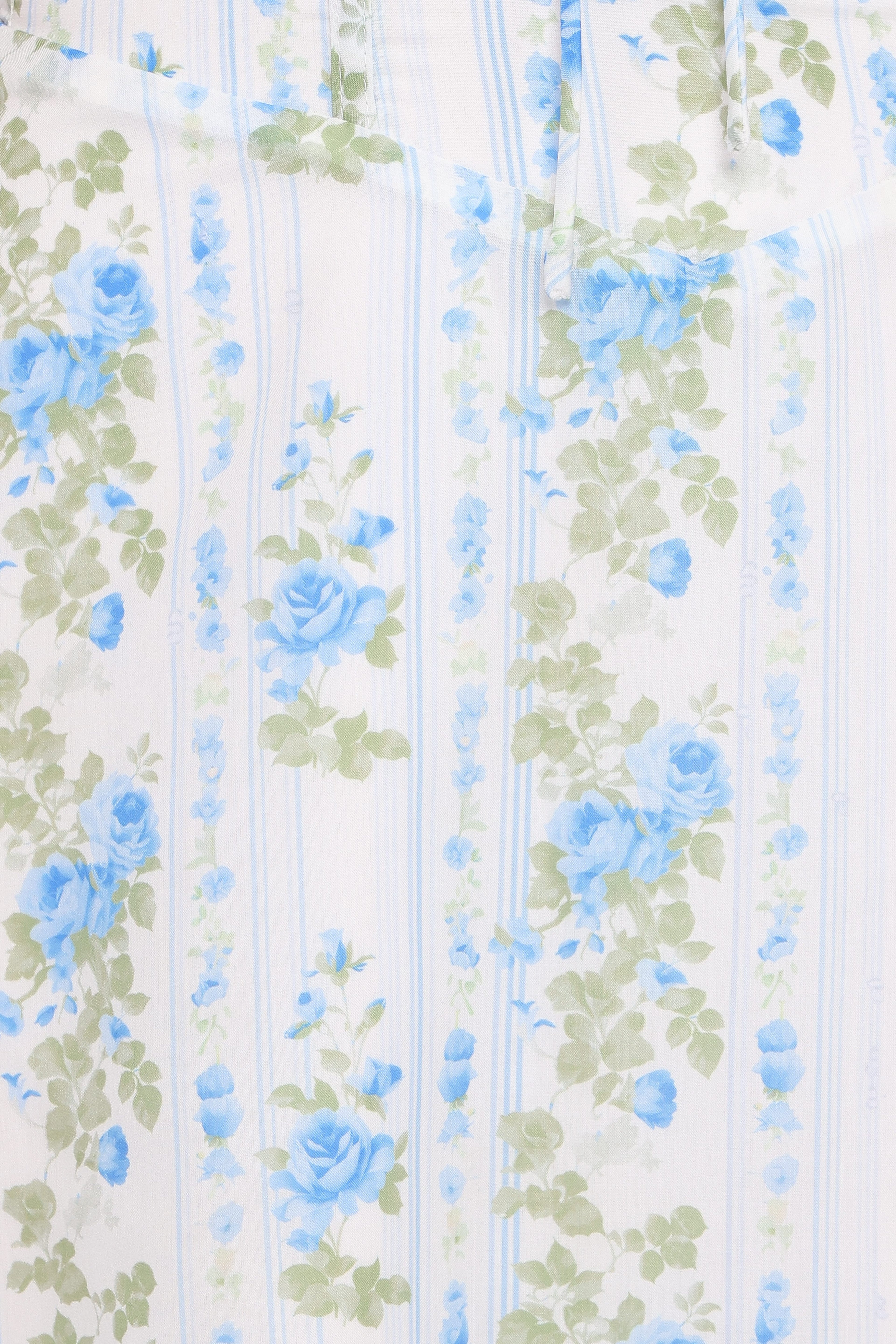 Florencia Midi Dress - Blue Floral
