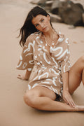Kellie Romper - Tan