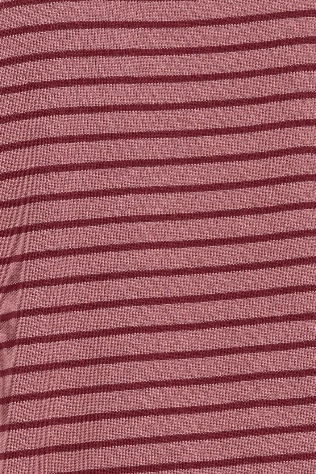 Wilda Oversized Tee - Pink Red Stripe