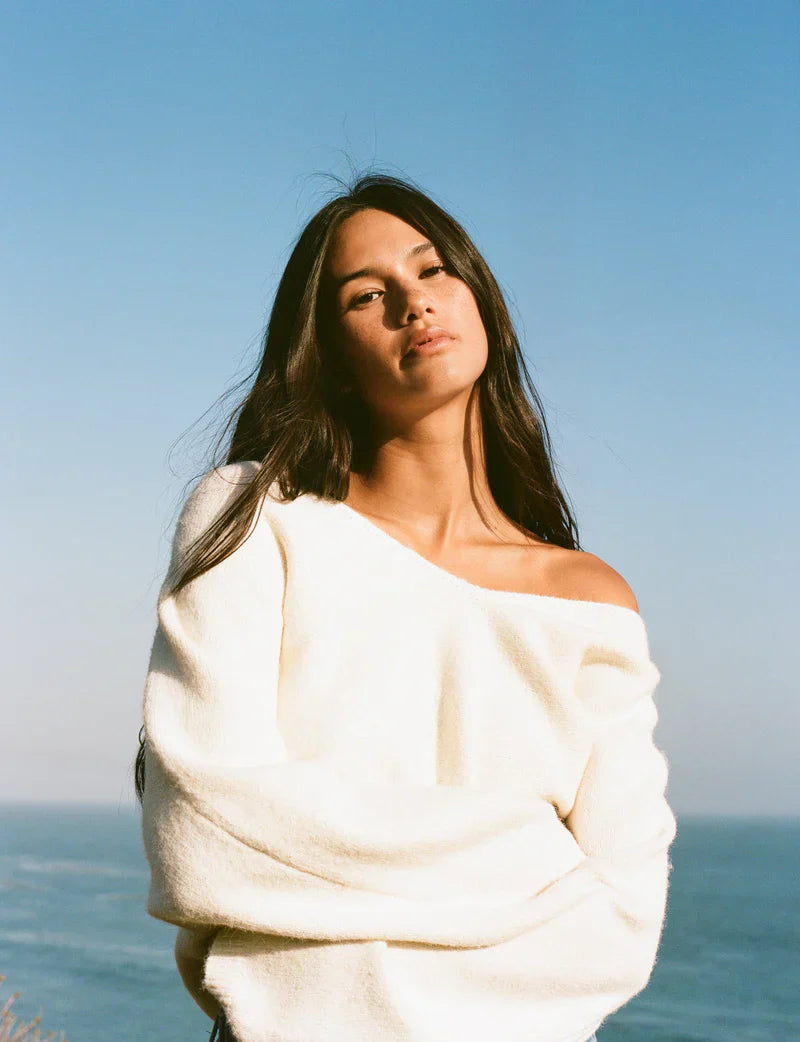 Rhythm Adele Oversized Long Sleeve Knit Top